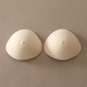 Resim 1/2 adet Kadın Post-Mastektomi Protezi Göğüs Formları, 6cm Kalınlık, Non-Adhesive, Örgü Kumaş, Tek Renk, Polyamid 100%, Sütyen Aksesuarları, El Yıkamalı 