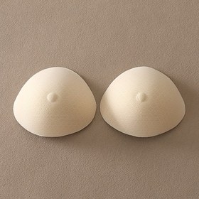 Resim 1/2 adet Kadın Post-Mastektomi Protezi Göğüs Formları, 6cm Kalınlık, Non-Adhesive, Örgü Kumaş, Tek Renk, Polyamid 100%, Sütyen Aksesuarları, El Yıkamalı 