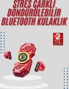 Resim gizmurstore Bluetooth Kulaklık Stres Çarkı ANC Özellikli Gaming Kulaklık 