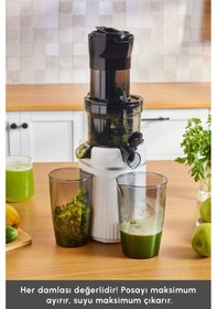 Resim Karaca Fresh Press Slow Juicer Yavaş Sıkım Katı Meyve Sıkacağı 