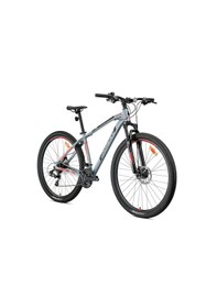 Resim Kron Xc 75 27.5 Jant Mtb - 15' - 21 Vites - V.brake - Nardo Gri/siyah-Kırmızı 