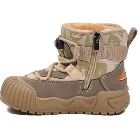 Resim Bej İçi Kürklü Soğuğa Dirençli Kaymaz Erkek Çocuk Bot 22664 P Bej 