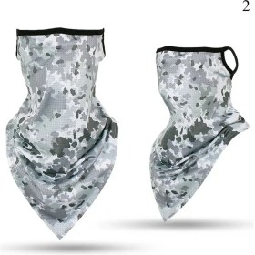 Resim Chaoduo Shop Stil A 2 Stili Ourdoor Buz Ipek Üçgen Eşarp Bisiklet Bandana Yürüyüş Kamp Avcılık Koşu Ordu Bisiklet Askeri Taktik Boyun Körüğü (Yurt Dışından) 