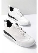 Resim Siyah Leather Erkek Sneaker E01759011203 Bambi