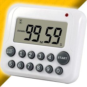 Resim Sevgift Hızlı Dijital Zamanlayıcı, Ileri Geri Sayım Timer | Ge 367 