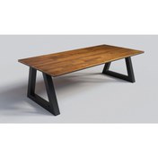 Resim NT Concept Ntconcept Lihe Doğal Ağaç Toplantı Masası(100CM-260CM) 