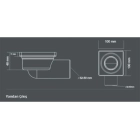 Resim Say Yer Süzgeci Plastik Yandan Parlak 32 mm 