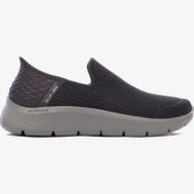 Resim Skechers Slip-ins: GO WALK Flex Erkek Yürüyüş Ayakkabısı Koyu Gri 216491 DKGY Skechers