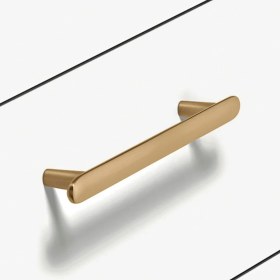Resim Hafele H2135 Mobilya Kulp 128MM Mat Altın Renkli 6'lı Avantaj Paket 