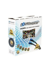 Resim Powermaster 15Metre Örgülü Hdmı Kablo V1.4 