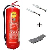 Resim Tüpaş 6kg Yangın Tüpü, Askı Aparatı, Dübel Vida 3lü Set 