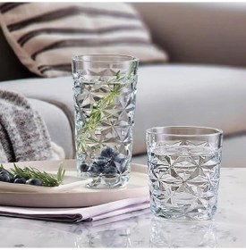 Resim Paşabahçe Estrella Su Bardak - 12 Li Su Meşrubat Bardağı 3 Boy Şeffaf 