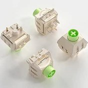 Resim SKYYO FEKER Kailh Vanilyalı Dondurma Anahtarları Mekanik Klavye Aksesuarları 38gf 5 Pin Tam Pom Malzeme RGB Doğrusal Hotswappable Kiraz Mx Tarzı Önceden Yağlanmış Özelleştirilmiş (10 Adet) 