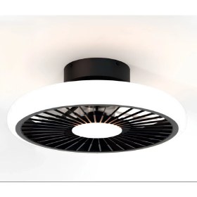 Resim Fanlight Çok Fonksiyonlu Işıklı Tavan Vantilatörü Siyah 