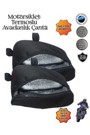 Resim SEVBAGS Motosiklet Termoslu Avadanlık Ön Koruma Demiri Çantaları 40cm 