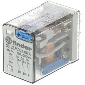 Resim Finder Röle 55339024.0010 Soket Montaj AgNi 3CO 10A Kilitli Test 