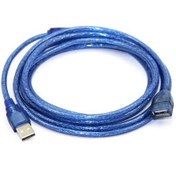Resim Rose 3 Metre Usb 2.0 Uzatma Kablosu Mavi Filtreli 