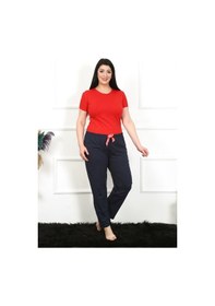 Resim Akbeniz Kadın Pamuklu Büyük Beden Alt Pijama 27472-lacivert Lacivert 