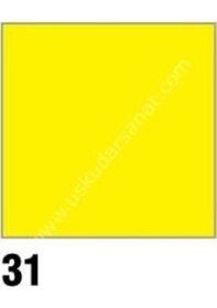 Resim Pebeo Setacolor Transparent Kumaş Boyası 45ml 31 Fluorescent Yellow 
