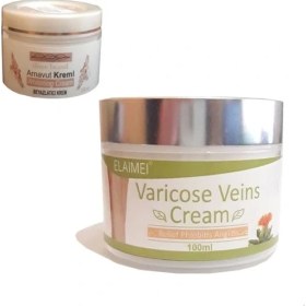 Resim Buğz Spider Varicose Veins Cream,diz,bacak Bakım Kremi + Three Brand Arnavut Aklık Kremi 100 ml 