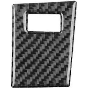 Resim 2011-2017 Ct Karbon Fiber Araç Kilit Düğmesi Kapağı Paneli Döşeme Çıkartması Dekoratif Aksesuarlar, Siyah - Kaiyi 