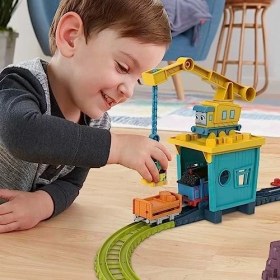 Resim Thomas & Thomas ve Arkadaşları™ Carly ve Sandy Oyun Seti Thomas ve Arkadaşları Carly ve Sandy Oyun Seti, Motorlu Tren ve Pist Seti HDY58 