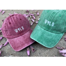 Resim Genel Markalar Wild Desenli Yıkamalı Beyzbol Kep 