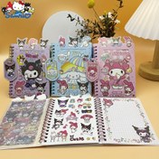 Resim 4 Renk Mevcut, Merhaba Kedi ve Arkadaşlar için Etiketler ve Defter Seti, Karikatür Sanat, Dayanıklı Yapışkan, Parıldayan, Yeniden Kullanılabilir, Anime Teması, Çoklu Renkler, Plastik Malzeme, Defterler, Günlükler, El Yapımı İçin Uygun, Doğum Günü ve Tatil Süslemeleri İçin Uygun, Cadılar Bayramı Hediyeleri 