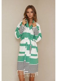 Resim Marin Bornoz Yeşil 