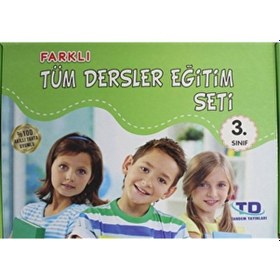 Resim 3. Sınıf Farklı Tüm Dersler Eğitim Seti 4 Kitap Takım / Tandem Yayınları / 9786052285565 