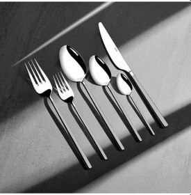 Resim Gloria Saten 12 Kişilik 72 Parça Çatal Kaşık Bıçak Takımı 