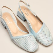 Resim İDİL BEBEMAVİ RUGAN TAŞLI FİLE KADIN TOPUKLU 