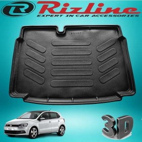 Resim Vw Polo 3D Bagaj Havuzu Paspası 2010-2017 Arası Rizline N11.1548 