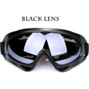 Resim Xifu Shop C Siyah Stil Motosiklet Gözlüğü Anti Parlama Motocross Spor Kayak Gözlüğü Rüzgar Geçirmez Uv Koruyucu Ekipmanlar Aksesuarlar Tslm2 (Yurt Dışından) 