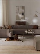 Resim S Home Design Concept Molly 4 Modül Köşe Koltuk, Sol Köşe Keten 210x290 cm 