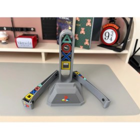 Resim Merada Playstation 5 Dualsense Kol ve Kulaklık Tutucu Stand 30. Yıl Tasarım 