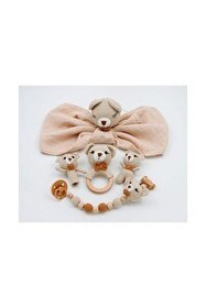 Resim HY Atelier Amigurumi Ayıcık Oyuncak Seti (Erkek) 