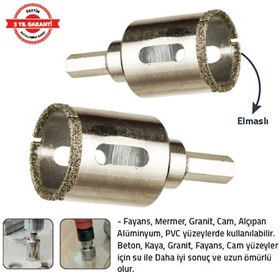 Resim Tomax Elmaslı Cam Panç 35 Mm 