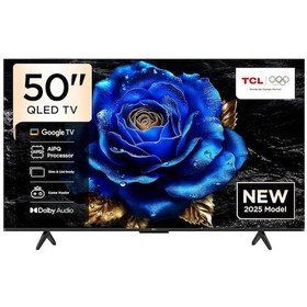Resim TCL 50T6C 50" 127 Ekran Uydu Alıcılı 4K Ultra HD Google QLED TV 