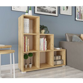 Resim Noya Ç007 Kitaplık -safir Meşe 