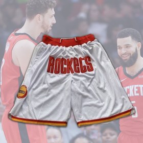 Resim Houston Rockets Retro Basketbol Şortu - M 