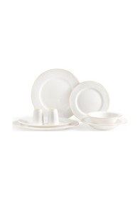 Resim Madame Coco Odette 6 Kişilik 28 Parça Yemek Takımı - Beyaz/gold 8684427195048 Çok Renkli 