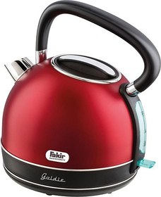 Resim Fakir Goldie Kırmızı 2200 W 1.7 lt Çelik Kettle 