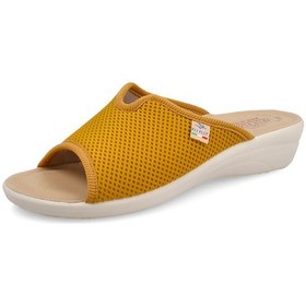 Resim Terlik Kadın Diğer T4 429 Fe Fly Flot Cloth Slipper Yellow Sarı 