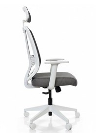 Resim Zeon Büro Ofis Sistemleri // Comfort White Yönetici Koltuğu Ofis Çalışma Koltuğu Beyaz 
