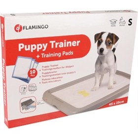 Resim Karlie Flamingo Köpek Tuvalet Eğitim Pedi Small 45 x 35 CM 10'lu 