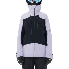 Resim Salomon Scrambler GORE-TEX Kadın Mor Kayak Ceketi 