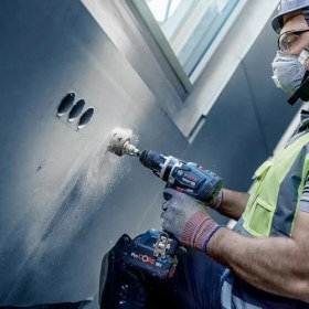 Resim 1 x Pro Multi Malzeme Delik Testeresi (Yumuşak Ahşap, Alçıpan Duvar Için, Ø 127 Mm, Profesyonel Aksesuar Matkap/tornavida) 