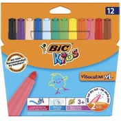 Resim Bic Keçeli Boya Kalemi Visa XL Jumbo 12 Lİ 8922231 