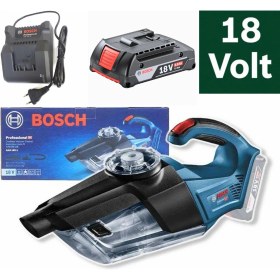 Resim Bosch Gas 18V-1 Akülü El Süpürgesi 2 Ah Tek Batarya 